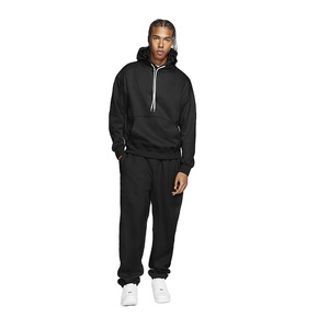 Everyday <b>men</b> tracksuit <b>pullover</b> hoodie and joggers set soft fleece fabric outfit for winter casual wear gym relaxed fit comfort - Product Image 1
