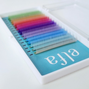 ขายส่งขนตาที่มีสีสันคุณภาพสูงส่วนบุคคลธรรมชาติขนตาปลอมสี Mink จากเวียดนาม - Product Image 5