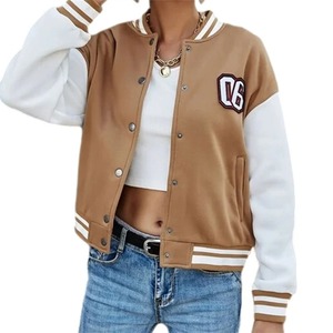 Nouveau logo 3D de qualité supérieure vestes Letterman pour femmes vente en gros veste universitaire OEM fabricant de veste universitaire imperméable - Product Image 1