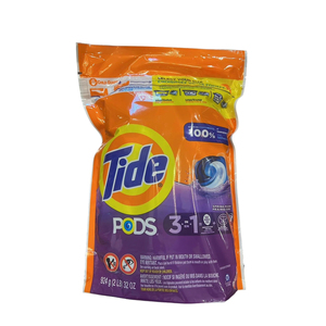 Pour Tide Pods Détergent Pacs 32 Pacs 3-en-1 Formule Jetable pour Blanchisserie Simplifiée Détachant Éclaircissant Profond - Product Image 2