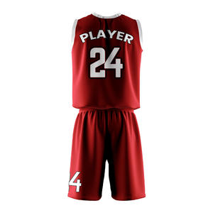 Ensemble de shorts de basket-ball pour hommes adultes conçus sur mesure Respirant Imprimé par transfert thermique Uniformes de haute qualité 100% polyester - Product Image 6