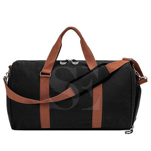 Top Trendy Unisex Zipper Style Duffle Sports Bag Nylon de alta calidad con gran capacidad Último estilo - Product Image 1