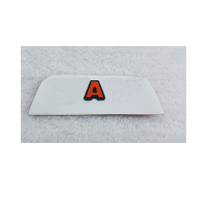 Parachoques de pvc suave 3D con pegatina adhesiva para cascos de Fútbol de América - Product Image 5