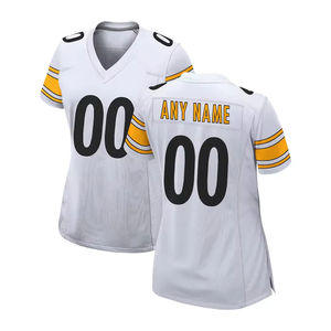 Camiseta de Fútbol Americano Sublimada Personalizada, Ajuste Delgado, Transpirable, Absorbe la Humedad, Secado Rápido, Unisex para Adultos - Product Image 6