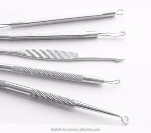 Professional Stainless Pimples Comedone <b>Extractor</b> Removal Tool <b>Blackhead</b> Remover Pimple Popper Tool Kit 6 Piece Kit - Product Image 3