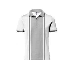 Camiseta de manga corta de verano transpirable de alta calidad para hombre, camiseta bordada de media manga para hombre, Polo para hombre, Polo de diseño personalizado - Product Image 1