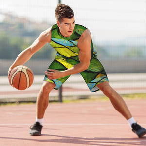 Camisetas deportivas sin mangas de verano para hombres y mujeres, conjunto de uniforme de baloncesto a la moda, nuevo Color, poliéster transpirable de talla grande - Product Image 6