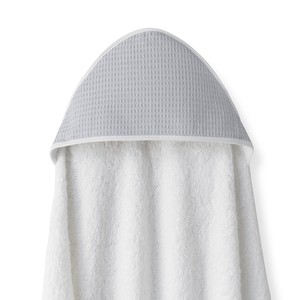 1X1 MT. Mod. Toalla de Baño y Delantal de Tela de Rizo NIDO DE ABEJA, Color Gris, para Uso en el Baño del Hogar, Técnica de Tejido - Product Image 1