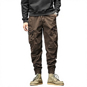 Pantalones cargo tácticos clásicos casuales de algodón para hombre, con múltiples bolsillos, para senderismo, trekking, jogging, al aire libre, económicos y de la mejor calidad. - Product Image 1