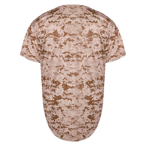 Maillot de baseball personnalisé pour homme, sublimation, respirant, séchage rapide, manches courtes, col boutonné, 100% polyester, en vente - Product Image 2