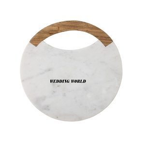 Vajilla Tabla de cortar de mármol Calidad superior Tabla de cortar hecha a mano Clásico Elegante Tabla de queso de mármol al por mayor - Product Image 3