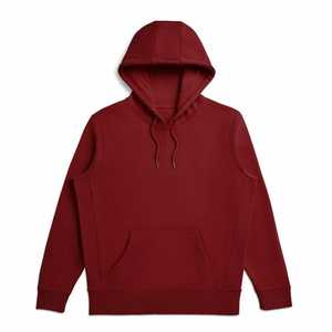 Sudadera con Capucha para Hombre, 360g, Invierno, Logotipo Personalizado, Forro Polar Transpirable, Servicio OEM, Color Sólido, 3 Colores, Directo de Fábrica - Product Image 6