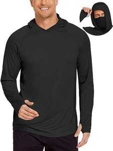 Fabricante de camisetas Camiseta de manga larga Sudadera con capucha Camiseta personalizada Logo Sudadera con capucha para hombres Camiseta de pesca personalizada Deportes Pesca al aire libre - Product Image 4