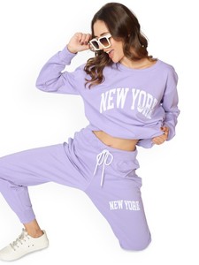 ชุดวอร์มสำหรับผู้หญิงผ้าฝ้ายสีพื้นชุดวอร์ม100% ชุดวอร์มสำหรับผู้หญิงดีไซน์ใหม่ล่าสุด - Product Image 5