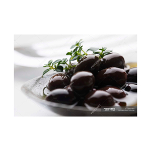 Authentic Greek-Style <b>Pickled</b> Black Olives Aged in Brine for a Tangy, Robust Taste Straight from the Mediterranean - Product Image 2