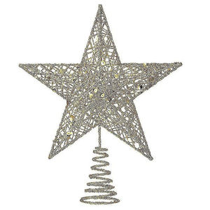 Best Quality Metal Star Shape Decoration Christmas <b>Tree</b> <b>Topper</b> Pink Hanging Decoration for Xmas <b>Tree</b> Decoration Ornament - Product Image 3