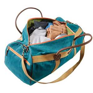 Sac de voyage en toile en cuir artificiel unisexe, fourre-tout, sac de voyage Weekender, bagage à main de nuit, sac de sport en toile personnalisé pour hommes - Product Image 3