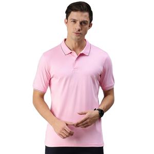 Camisas de polo de ajuste seco para hombre de alto rendimiento Logotipo personalizado Camisas de golf de algodón 100% Camisa de polo de alto rendimiento para correr - Product Image 1