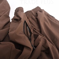 Pantalon de neige Baggy Cargo imperméable personnalisé grande taille pantalon surdimensionné Streetwear fabricant pantalon de ski snowboard pour femmes