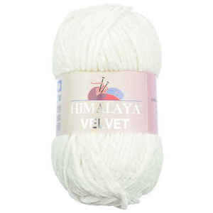 Himalaya Velvet 90063 – Ekru <b>Knitting</b> <b>Rib</b> High Quality Product - Product Image 1