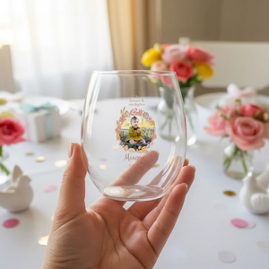 Bicchiere d'acqua personalizzato in Tritan puro, design europeo, stampa digitale personalizzata, trasparente, nessun minimo d'ordine, prodotto in Francia - Product Image 2