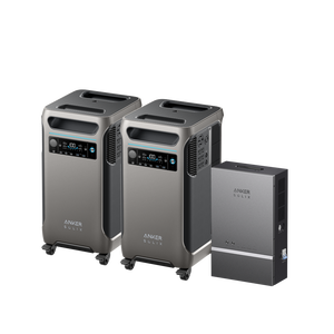 ชุดอุปกรณ์พลังงานบ้านอัจฉริยะ SOLIX F3800 ลดราคาพิเศษจากโรงงาน แผงโซลาร์เซลล์ 2x 12kW 7.68kWh พร้อมแบตเตอรี่ภายนอกและตัวควบคุม MPPT - Product Image 1
