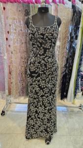 Vestido de novia hecho a mano con lentejuelas y patrón bordado decoración noche y mini vestidos - Product Image 3