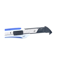 Qing couteau de poche lame rétractable, ustensile de haute qualité couteau utilitaire, coque en plastique, outil de coupe tranchante
