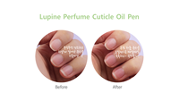 Stylo à huile pour cuticules d'ongles de différentes saveurs, type de brosse douce et minute