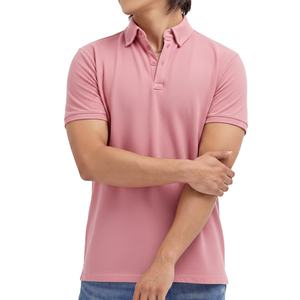 เสื้อเชิ้ตผู้ชายแบบถัก คอปกคลาสสิก แขนสั้น ผ้าฝ้าย ไซส์ใหญ่ สำหรับชุดยูนิฟอร์มสำนักงาน รับทำแบรนด์ตามสั่ง ขายส่ง ส่งออก - Product Image 3