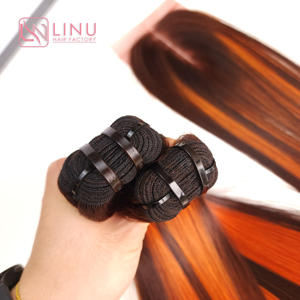 Paquetes DE VENTA DE Navidad y cierre Extensión de cabello humano recto de hueso vietnamita de 100% Trama de genio de cabello vietnamita crudo - Product Image 4