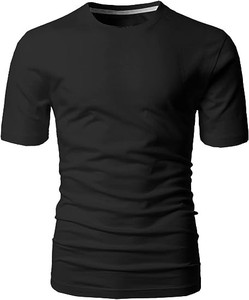 T-shirts à manches courtes coupe ajustée décontractée pour hommes T-shirts doux et légers à col en V du Bangladesh - Product Image 3