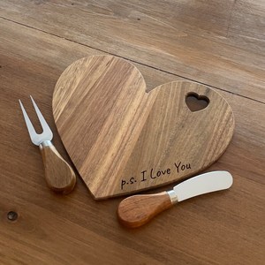 Wood Chopping Board & Serving Platter-Durable Dishwasher Safe - Product Image 1