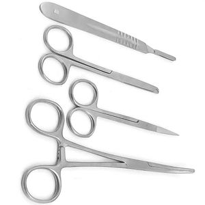 Ensemble de chirurgie mineure QNQ Pakistan Instruments chirurgicaux certifiés CE avec poignée BP comprend des ciseaux chirurgicaux pince à épiler - Product Image 3