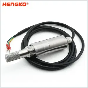 HG602 Resist Condensation 0 10V Rs485 Medicine Industry Waterproof Temperature Humidity Hydrogen Dew Point Sensor Transmitter