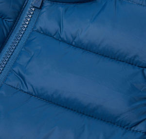 Men's Windproof Canvas Plaid High Street Breathable Puffer Vest Custom Design Most Popular Wholesale Polyester/Cotton Turn-<b>down</b> - Product Image 5