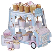 Straße Eis Auto LKW Dessert LKW Kuchen Tablett Kuchen Tablett Party Hochzeit Herzstück Kuchenst änder