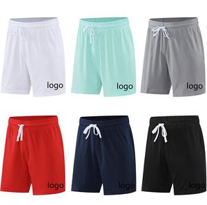 Shorts de basketball pour hommes style urbain, séchage rapide, respirants, en tissu peigné 100% polyester, taille mi-haute élastique, vente en gros - Product Image 2