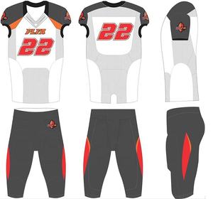 Nueva Llegada, Jersey de Fútbol Americano Personalizado con Estampado, Manga Corta, Corte Ajustado, Transpirable, 100% Poliéster, Uniforme Deportivo - Product Image 4