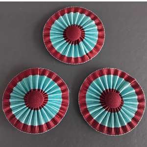 Ceci est un ensemble de rosettes de tablier pour maîtres maçons. - Product Image 6