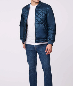 Winter New Casual Glossy Hooded Puffer Jacket Custom Logo Front Waterproof Bubble Unisex - Product Image 1