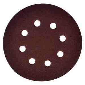 Disques abrasifs auto-agrippants 'p64e' 8 trous 125 x 0 - Grain 40 - Product Image 1