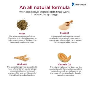 Tiras orales de alivio PMS con Chasteberry y magnesio para equilibrio hormonal y comodidad - Product Image 4