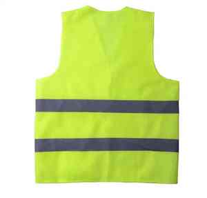 Dernière nouvelle haute qualité 100% Polyester multi-poches fermeture éclair sécurité haute réfléchissant vêtements de sécurité hommes 2025 gilet et veste de sécurité - Product Image 2