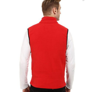 Vestes en polaire pour hommes en coton polyester teinté dans la couleur unie, vêtements d'extérieur confortables et chauds pour l'automne et l'hiver - Product Image 2