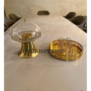 Bandeja de cocina de lujo moderna, platos grandes, bandeja de madera, plato para servir aperitivos de mesa sin asa, bandeja de madera de alta calidad - Product Image 5