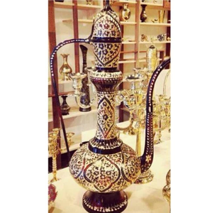 Aftaba แบบดั้งเดิมสีดำสำหรับบนโต๊ะสำหรับบ้านร้านอาหารโรงแรมขายส่งกาแฟและชาที่ให้บริการแกะสลักอย่างสง่างาม - Product Image 2