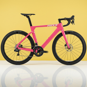 Road Carbon 700C - Aero Road Frame Freno de disco de enrutamiento interno Compatible con Sensah 24 Speed Aero Road Bike - Product Image 2