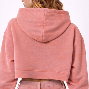 Sudadera con Capucha de Invierno para Mujer, Estilo Urbano, Informal, para Uso Diario, Bordado 3D, Impresión Personalizada, Suministro Directo de Fábrica al por Mayor - Product Image 5