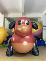Ballon gonflable géant personnalisé pour événements et fêtes BOYI, ballon chien saucisse mignon, ballon chien teckel